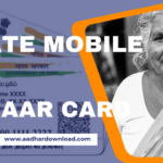 update mobile number in aadhar